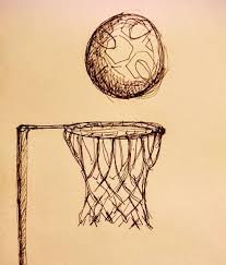 Pin By Eunice Chua On Basketball Sports Drawings Netball Hoop Dreamcatcher Tattoo