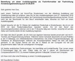 Anschreiben für stelle fachinformatiker muster anwendungsentwicklung web entwicklung und webd3esign. Bewerbungsanschreiben Fur Fachinformatiker Anwendungsentwicklung