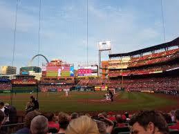 First Time In The Green Seats Busch Stadium Cardinals Club