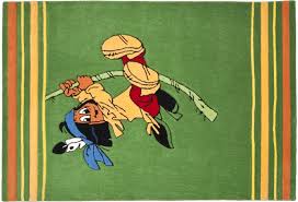 Gemeinsam mit seinen freunden und gefährten erlebt der indianerjunge yakari, der sogar die tiersprache beherrscht, allerhand spannende geschichten. Yakari Kinderteppich Petala Mh3950 Green Hertie De