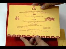 Keep track of your timeline: D 523 Red Color Hindu Cards Indian Wedding Invitations Hindu Wedding Invitations Wedding Cards Youtube