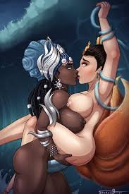 Rule34 - If it exists, there is porn of it  shadowboxer, da ji (smite),  yemoja  2139267