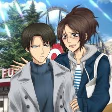 Transparent hange/petra from the junior high art. Levi Ackerman Hange Zoe Shingeki No Kyojin Levihan Attack On Titan Levi Attack On Titan Funny