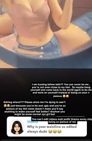 S.🇵🇸 on X: I am fucking Fatima Tahir and you can never be me🥰  t.cofzqA0S74wV  X