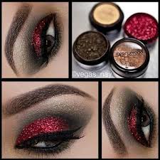 Red Black And Blue Eyeshadow Looks Ojos Carmen R S Photo Beautylish Eye Makeup Makeup Eye Make Up