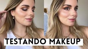 TESTEI MAQUILHAGEM NOVA