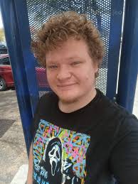 Horror fan sharing handmade finger sculpture