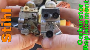String trimmer fuel filter replacement fits for stihl fs38 fs45 fs46 fs55. How To Replace A Carburetor On A Stihl String Trimmer Fs Fc Km Hl 45 46 55 Lawntrepreneur Youtube