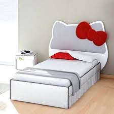 Hello Kitty Bed Uhh This Is Just Too Freakin Cute I Want It S Not Too Childish Could Actually Wo Hello Kitty Bed Hello Kitty Bedroom Hello Kitty Furniture