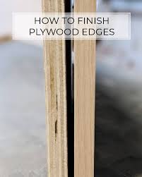 The surface of mdf is very smooth, and you don't have to worry about knots on the surface. How To Finish Plywood Edges Using Edge Banding