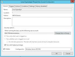 Overall the vbscript and powershell script both take about 10. Solved Run Vbs With Task Scheduler Experts Exchange