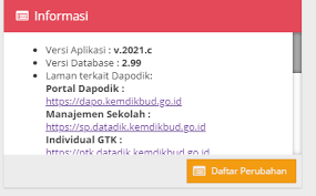 Kenapa prefil dapodik tidak bisa masuk. Aplikasi Dapodikdasmen Versi 2021 C