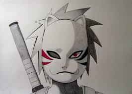 Kakashi Hatake Anbu By Linpoo On Deviantart Naruto Sketch Drawing Naruto Sketch Anime Character Drawing