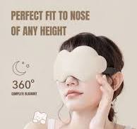 3D Contoured Puffy Cute Could Sleep Eye Mask - Ultra Lightproof and  Comfortable