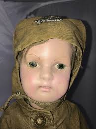 Doll Artist Faith Wick 21 Character Porcelain Skier Male Doll 1976 USA For  Sale