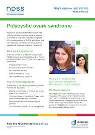 Check spelling or type a new query. Polycystic Ovary Syndrome Fact Sheet Ndss