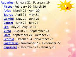 These folks are impossible to miss since they love being center stage. Star Signs Ppt Video Online Download