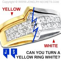 18k white gold plated solitaire engagement ring round cut cz white topaz size q. Turn Yellow Gold Into White Gold Jewelry Secrets