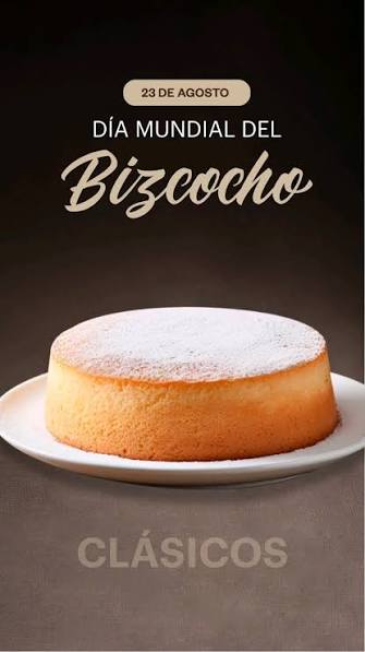 Día mundial del bizcocho
