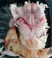 First, remove it from the packaging and decide if you want to heat it in the oven, stovetop, or microwave. Melbourne S Epping Costco Is Flooded By Complaints About Raw Chickens And With Mucus Inside Daily Mail Online