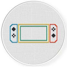 Cross stitch video game patterns. Game Console Cross Stitch Pattern Daily Cross Stitch
