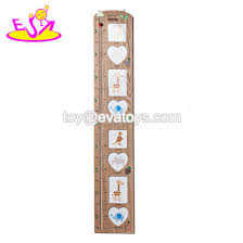 China Home Decor Children Growth Wooden Wall Ruler Height