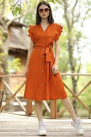 260 001 Aerobinli Kolu Volanli Elbise The Dress Giyim Kadin Giyim