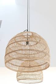 Wicker Pendant Lamp Handwoven Wicker Hanging Lamp Mooielight Living Room Lamp Shades Scandinavian Interior Style Lampshade Designs