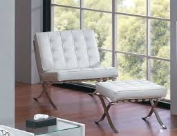 The barcelona chair is a chair designed by mies van der rohe and lilly reich, for the german pavilion at the international exposition of 1929, hosted by barcelona, catalonia, spain. Barcelona Ottoman The Barcelona Chair
