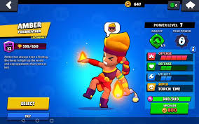 Best star power and best gadget for amber with win rate and pick rates amber has always been a firebug. Brawl Stars Amber And Loaded Rico True Silver Skins
