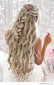 Messy Long Blonde Braids Pretty Braided Hairstyles Braided Hairstyles For Wedding Prom Hairstyles For Long Hair
