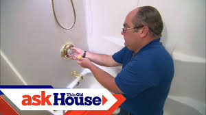 Much does a plumber charge to replace a shower cartridge. How To Replace A Shower Cartridge Ask This Old House Youtube