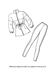 Barbie Fashion Clothes Coloring Page Only Coloring Pages Barbie Coloring Pages Coloring Pages Barbie Coloring