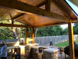 At the most basic level, a pergola is an outdoor structure comprised of columns or posts supporting an open roof of beams and rafters. Austin Decks Pergolas Covered Patios Porches More Archadeck Of Austin