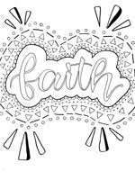 Family tree free coloring sheet printable lutheran christian. Word Art Coloring Pages