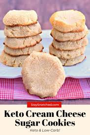 Easy Keto Low Carb Soft Cream Cheese Sugar Cookies In 2020 Keto Dessert Easy Keto Dessert Recipes Keto Cookie Recipes