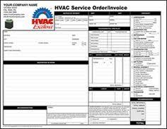 Here we have hvac business plan templates that you may download and use for your personal needs. Hvac Service Order And Invoice 48 00 Hvac Services Hvac Business Hvac