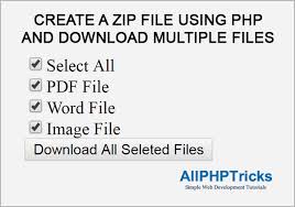 A free file archiver for extremely high compression. Create A Zip File Using Php And Download Multiple Files All Php Tricks