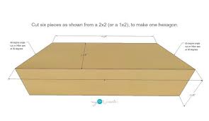 Build Your Own Amazing Diy Hexagon Planters Out Of Your Own Scrap Wood Pile Free Plans And Tutorial At Mylove2create Woodworking Plans Planter Hexagon Diy