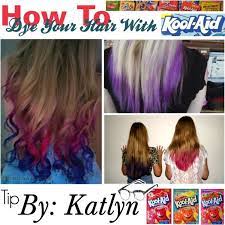 Want to add a pop of color to your hair? How To Dip Dye Your Hair With Kool Aid That I Have Never Seen Before Dip Dye Hair Kool Aid Hair Dye Kool Aid Hair