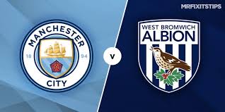 Manchester city players celebrate after scoring a goal against west brom. Man City Vs West Brom Prediction And Betting Tips Mrfixitstips