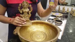 how to clean brass utensils?