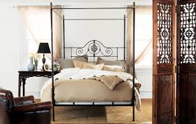 A wrought iron bed is great for a farmhouse or a classic look. Alexandria Canopy Bed Canopy Beds Charles P Rogers Est 1855