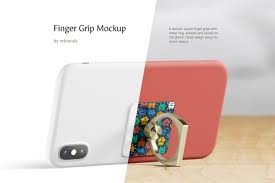 ✓ free for commercial use ✓ high quality images. Finger Grip Mockup In Device Mockups On Yellow Images Creative Store