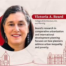 In honor of #iwd2024, Cornell University is celebrating inspiring Cornell  women and their work — including highlighting Cornell Mui Ho Center for  Cities Director and @cornell_crp Professor Victoria Beard's research  addressing urban