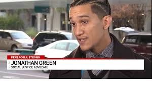 Activist calls for hope in rally at Pensacola International Airport