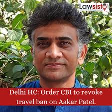Delhi HC: Order CBI to revoke travel ban
