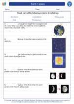 This space trace worksheet is in pdf format and printable. Earth In Space Third Grade Science Worksheets And Answer Keys Study Guides And Vocabulary Sets