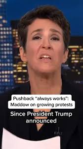 maddowmaddow reacts to the growing number of protests in Chicago in  response to both ICE agents and Trump's federal troop deployment. Maddow  says, “pushback of every kind, one way or another, always