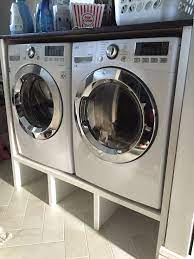 I M So Excited To Be Posting My First Blog Post The Credit Goes To A Few Of My Girlfriends Fo Laundry Room Pedestal Laundry Pedestal Washer And Dryer Pedestal